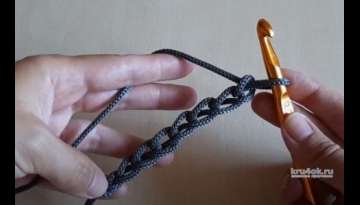 Crochet a chain of air loops
