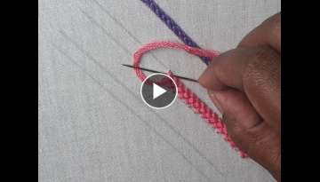Three basic hand embroidery design for beginners | Basic embroidery stitches