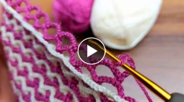 Crochet chain knitting pattern????
Tığ işi zincirli sahane örgü modeli