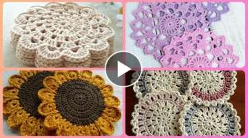 Top class crochet handmade Cup Coaster Useful Ideas
