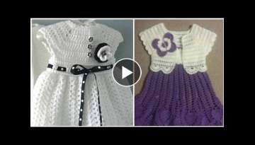 gorgeous baby girls crochet frocks design 2019