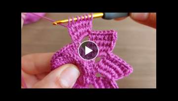 Super Easy Tunisian Knitting - Çok Güzel Örgü Modeli