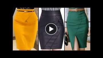 Stunning High Waisted H-line Pencil skirts For working women