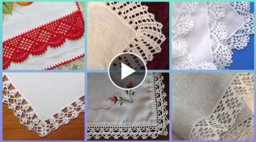 marvlous Tarkashi & Qureshiya work Designs For Tablecloths patterns//Crochet lace table cloths Ed...