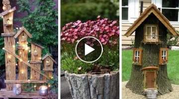 50 Top wood decorating ideas for the yard and garden