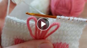 Tunus işi örgü modelime bayılacaksınız how to tunisian crochet knitting
