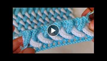 Muhteşem Knitting krochet baby blanket örgü modeli