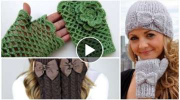 Latest Stylish & trendy demanding crochet fingerless gloves designs, 2020 designs
