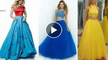 Latest Two Piece Prom Dresses 2018 | Evening Dress | Prom Outfits | Party Wear Dresses