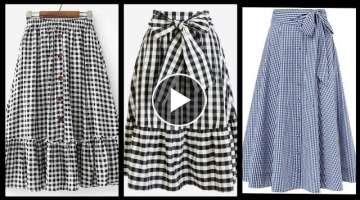 casual wear summer cotton lawn and linen Skirts design and styles for women - top beautiful skirt...
