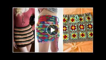 Most wearing and demanding women crochet mini skirts patterns