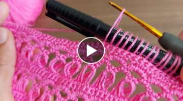 Super Easy Crochet Knitting - Tığ İşi Cook Güzel Yazlık Örgü Modeli
