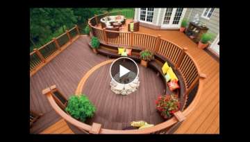 55 WOOD DECK Creative Design Ideas 2021 - Creative Backyard and Front yard Decking #1