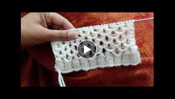 Crosia का डिजाइन सिलाई से बनाईये-knitting crochet desig...