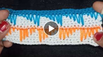 Super easy crochet new design baby blanket बच्चों के लिए चादर ब�...