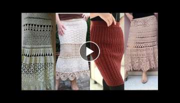 Gorgeous and beautiful crochet skirt designs for every day Usage