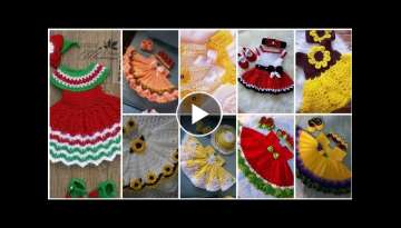 Most Beautiful Hand Knitted Crochet Baby Frocks Designs Patterns And Ideas