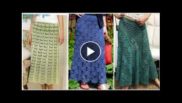 stunning floor length crochet skirt designs patterns and ideas for women 2020