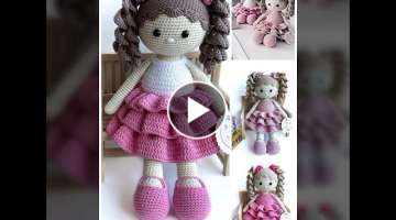 Amigurumi dolls design || Best doll ideas #crochet dolls #amigurumitoys