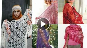 Trendy &stylish fancy Cotton yarn bolero lace pattern bridal shawls for women fashion/Boho fashio...