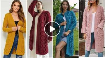 Outstanding New Hand Knitting Ladies Sweaters Designs Ideas