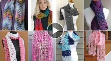 Bolero style crochet knitting scarf designs and pattern/ Girls fashion 2021 #winter season