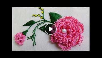 Hand Embroidery: Brazilian Embroidery/Needle tatting