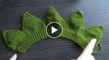 Very Beautiful Baby Cap Design(6 month -1year)/New Sweater Knitting Design/बेबी टोप...