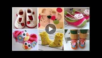 Foot wear collection of crochet baby booties patterns