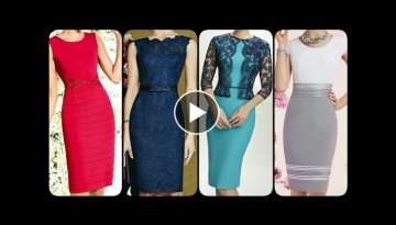 Gorgeous & Fabulous Pencil Slim bodycon Dresses collection For Working women's