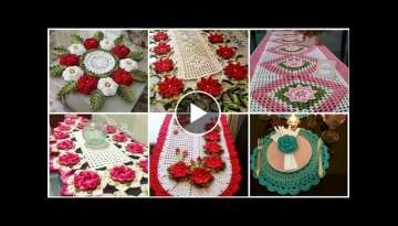 top beautiful and classy crochet table runners and table Mats design patterns