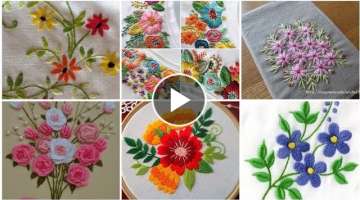 Hand Embroidery Designs //Modern Style Hand Embroidery Patterns And Ideas