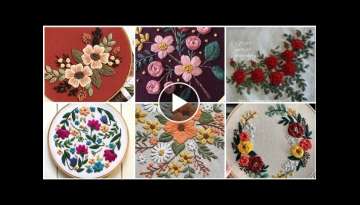 Hand Embroidery // Super Stylish Hand Embroidery Designs Patterns And Ideas