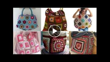 Most demanding crochet granny square multicolored cushions designs and pattern