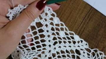 Muhteşem güzellikte olacağı kesin ???? super EASY crochet Knitting Part 3