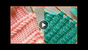 New hand-Knitted & CROCHET Stitches Patterns & Skill/Techniques for Absolute Beginners