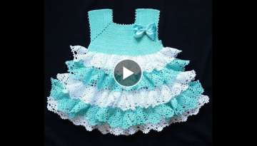 Crochet Patterns| for |crochet baby dress| 2979