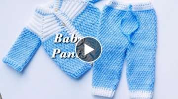 How to Crochet Baby Pants, Leggings, Trousers Crochet Alpine Stitch Crochet for Baby 229