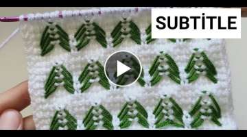 Super Easy Tunisian Crochet - How to tunisian crochet knitting