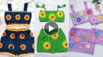 Fantastic Free Crochet Patterns Crochet Summer Top Blouse And Skirts For Women 2023