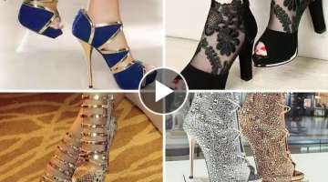 #2018# Beautiful Sandals/Heels Designs - Latest Stylish Fashions #✈Online trendy designs
