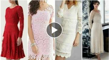 Trendy fashion 20+ glamorous crochet dress pattern/boho fashion beautiful crochet mini dress desi...