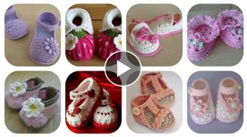 Foot wear collection for babies of crochet booties patterns