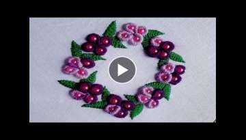 brazilian embroidery for cushion cover | hand embroidery designs| dress design