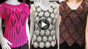 Crochet Summer Top | Crochet Tank Top | Crochet Tops For Women | Crochet Patterns | Fashion Trend...