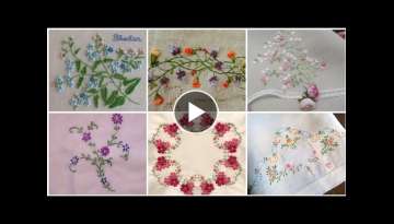 Very Stylish And Attractive Brazilian Hand Embroidery Designs Patterns For Table Mats Bedsheet