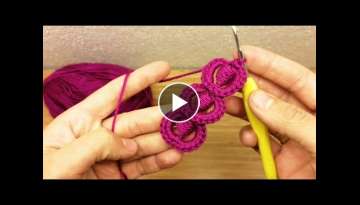 15 Dakika da Saç Bandı Bileklik Modeli (Bandana) Super easy knitting pattern heard