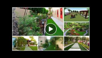 Home Garden Landscaping ll Beautiful Small Front Yard Landscaping Ideas | diy garden
