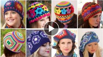 very attractive daily wear Caps designs ideas crochet beautiful crochet designs for woman ideas