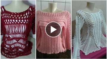 outstanding crochet blouse design and ideas